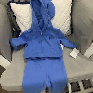Ralph Lauren Baby zip up hoodie and pants